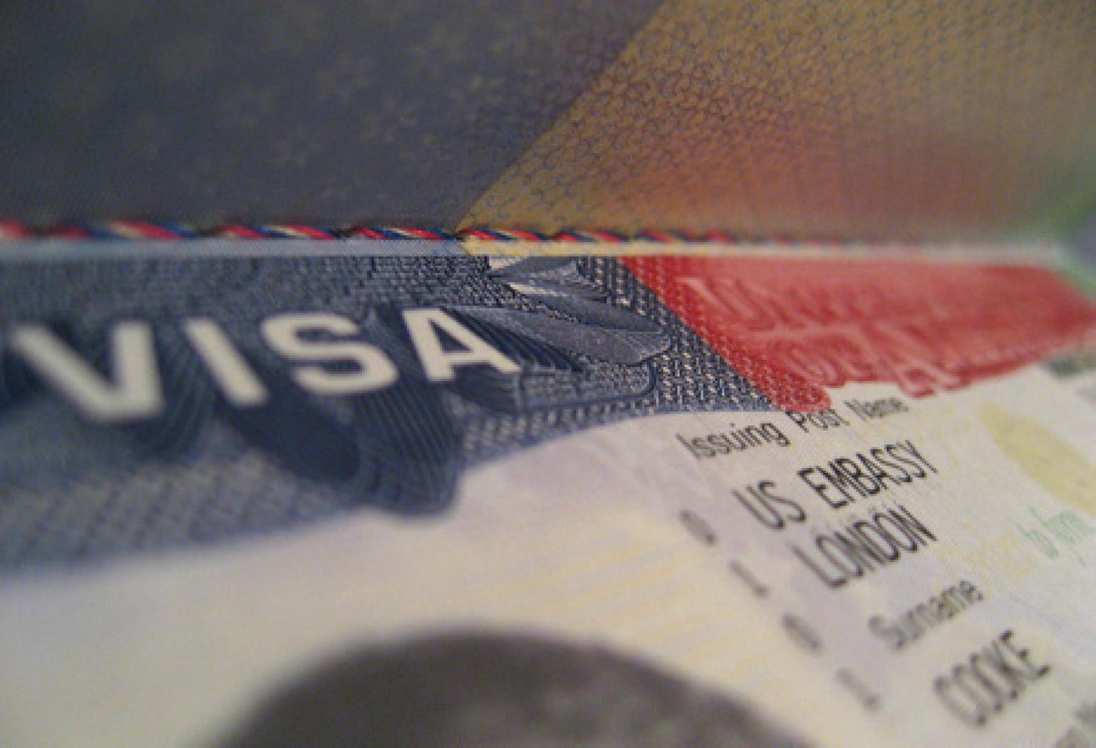 Зарубежная visa. Виза в Америку.
