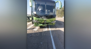  Автобус ФК "Краснодар" с детьми попал в массовое ДТП у станицы Старокорсунской. Один человек погиб