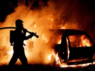  В Ростовской области 5 человек сгорели в автомобиле после ДТП