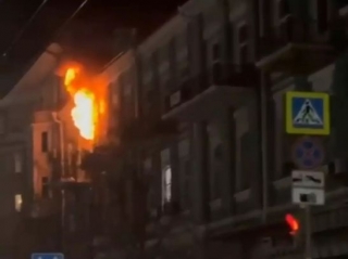  Зажженная свеча стала причиной пожара в историческом особняке Ростова