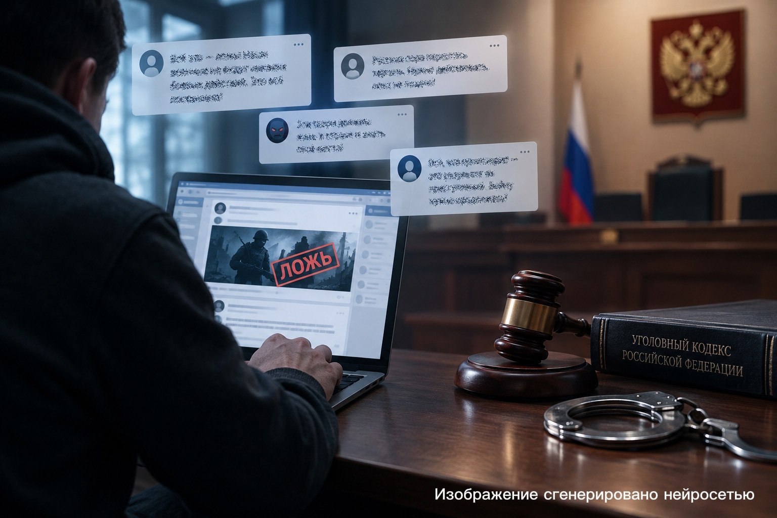 Сочинец получил три года колонии за фейки об армии и разжигание розни